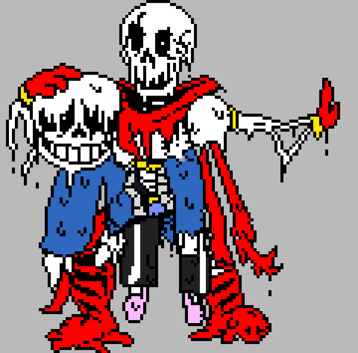 [95be89] Papyrus? or is it Sans NO it's Six Bones