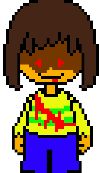 [b66431] my soul is nearly broken... goodbye frisk (SOUL breaks)