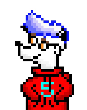 [9664c4] Cute Wolf Geek