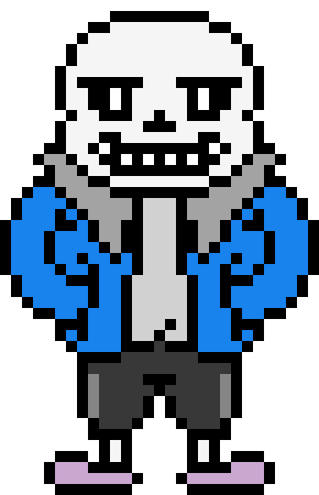 [9664c4] How I Would Make The UnderTale Sans Sprite - By APLAWESOME