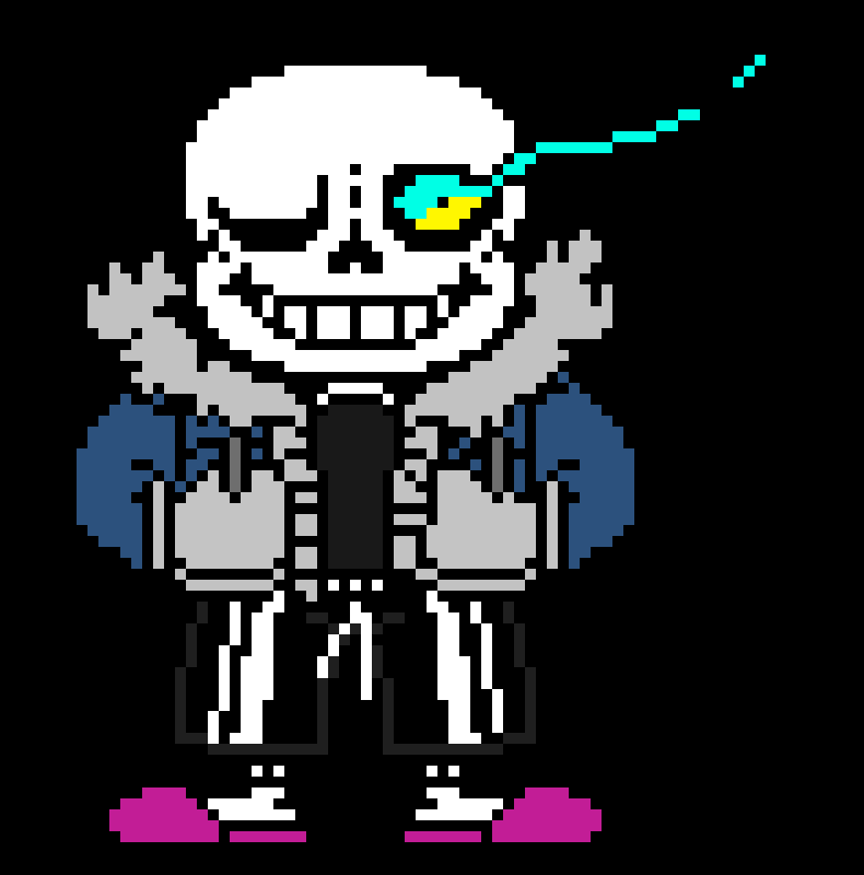 [ecc205] Undertale Sans and Papyrus Battle Sprite.