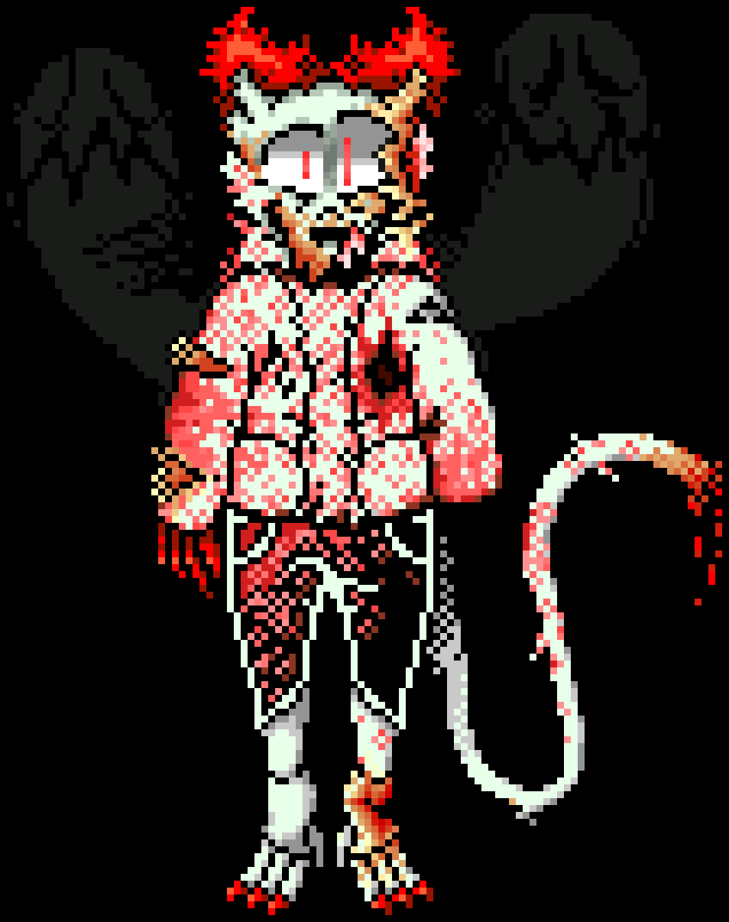 [63ceb7] And yeah... I may have my own AU... And make AU`s, of said AU... This: "Horror!ArraTale - Bloodbath"... I give them a name... A theme name or whatever... While ALSO making them NOT look like shit or a petty recolour of a existing sprite that has been around for like four years.....