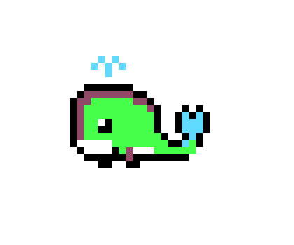 [e3be5b] Pixel Whale