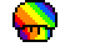 [9664c4] Rainbow mushroom