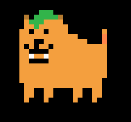 [9664c4] Annoying Dog - Undertale (Pumpkin edition)