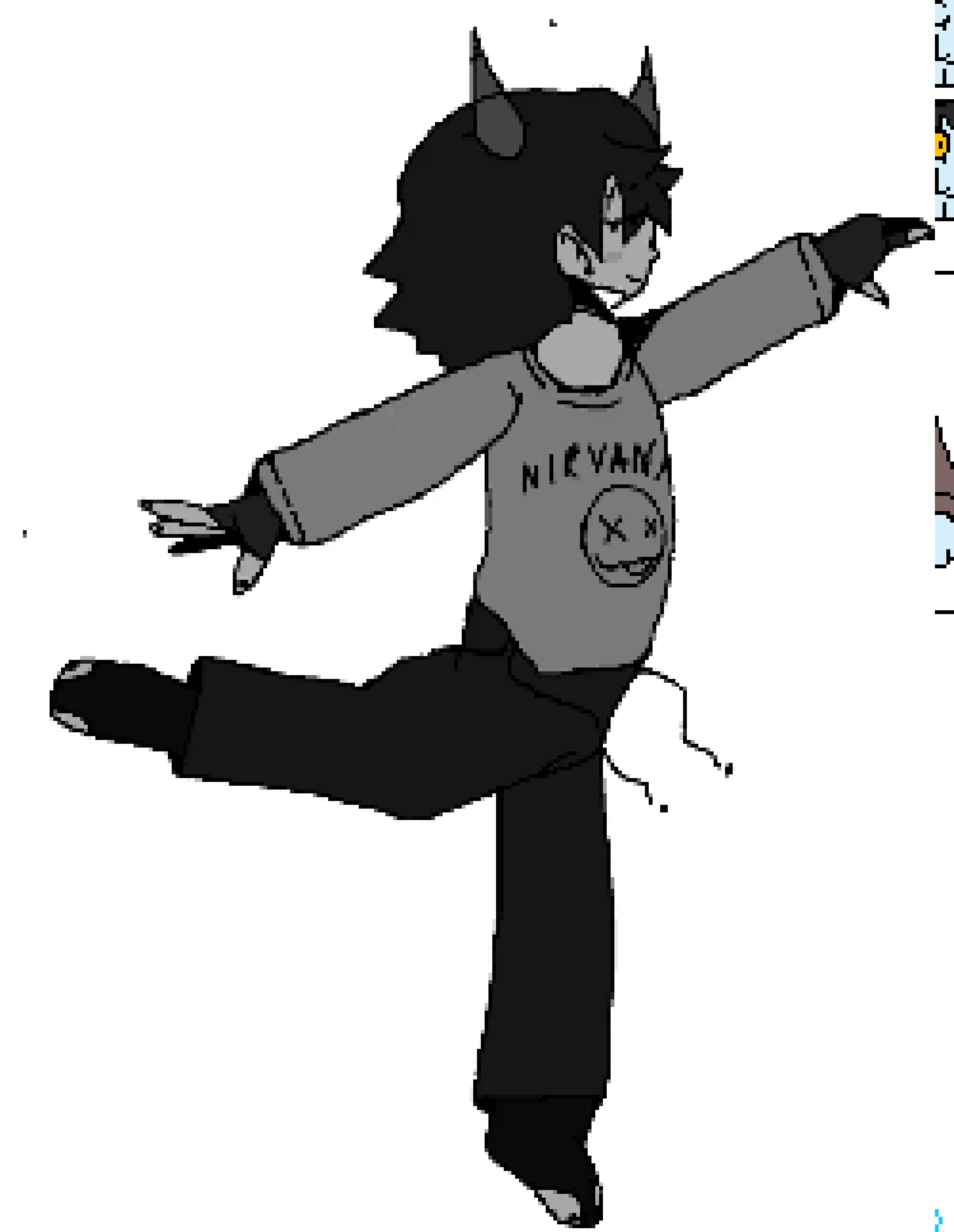 [14e409] Check out the awesome pose pradtice I drew yesterday :D