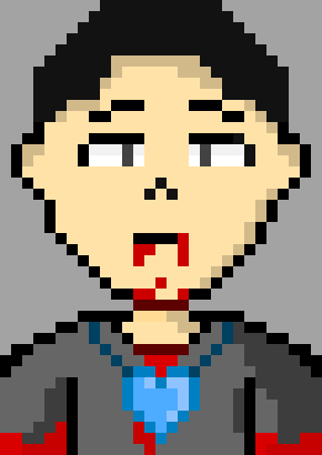 [90896a] (Yeah, I don't really... like what I did with this edit but eh.) *He looked up at her, then it took him a minute to register what was happening. He glanced down to the dead body in front of him, the person's chest cut open and their heart... missing. He looked down at his hands, coated in blood, then started to panic.* I-I didn't mean to do this! I wasn't thinking straight. I- *He didn't seem to know what to say.*