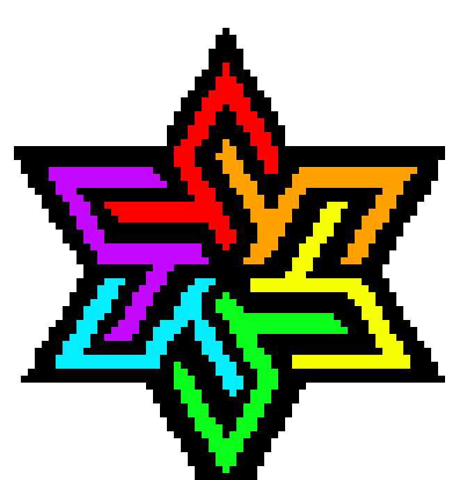 [9664c4] Rainbow Star