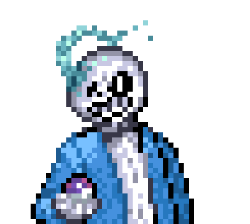 [8aa4ac] Progress This is my sprite that i made! Any thoughts | Fish :O