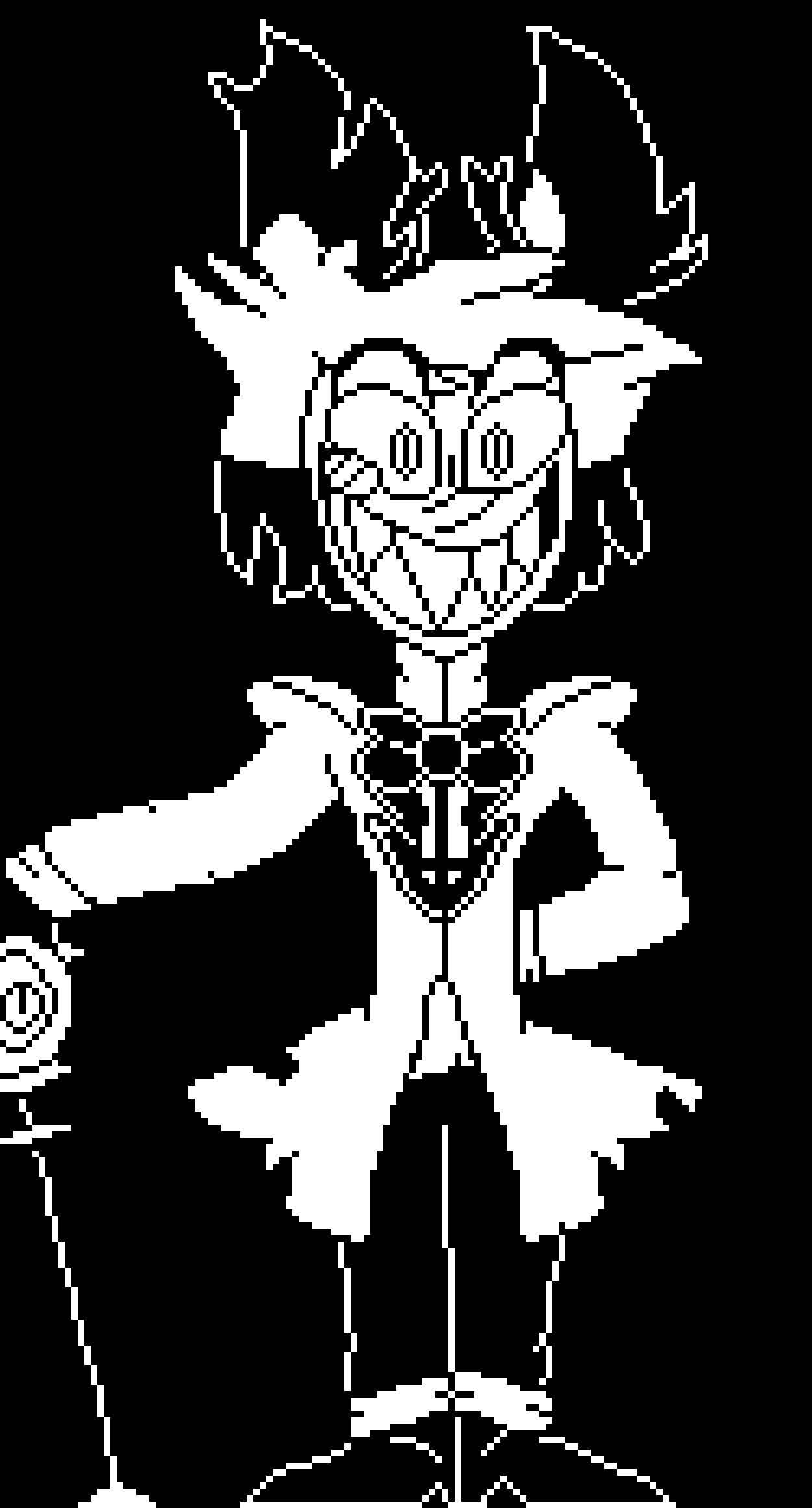 [7b7bce] im alastor! -puts hand towards snow A G A I N- its a pleasure to meet you! even though you almost hit me with a hammer!