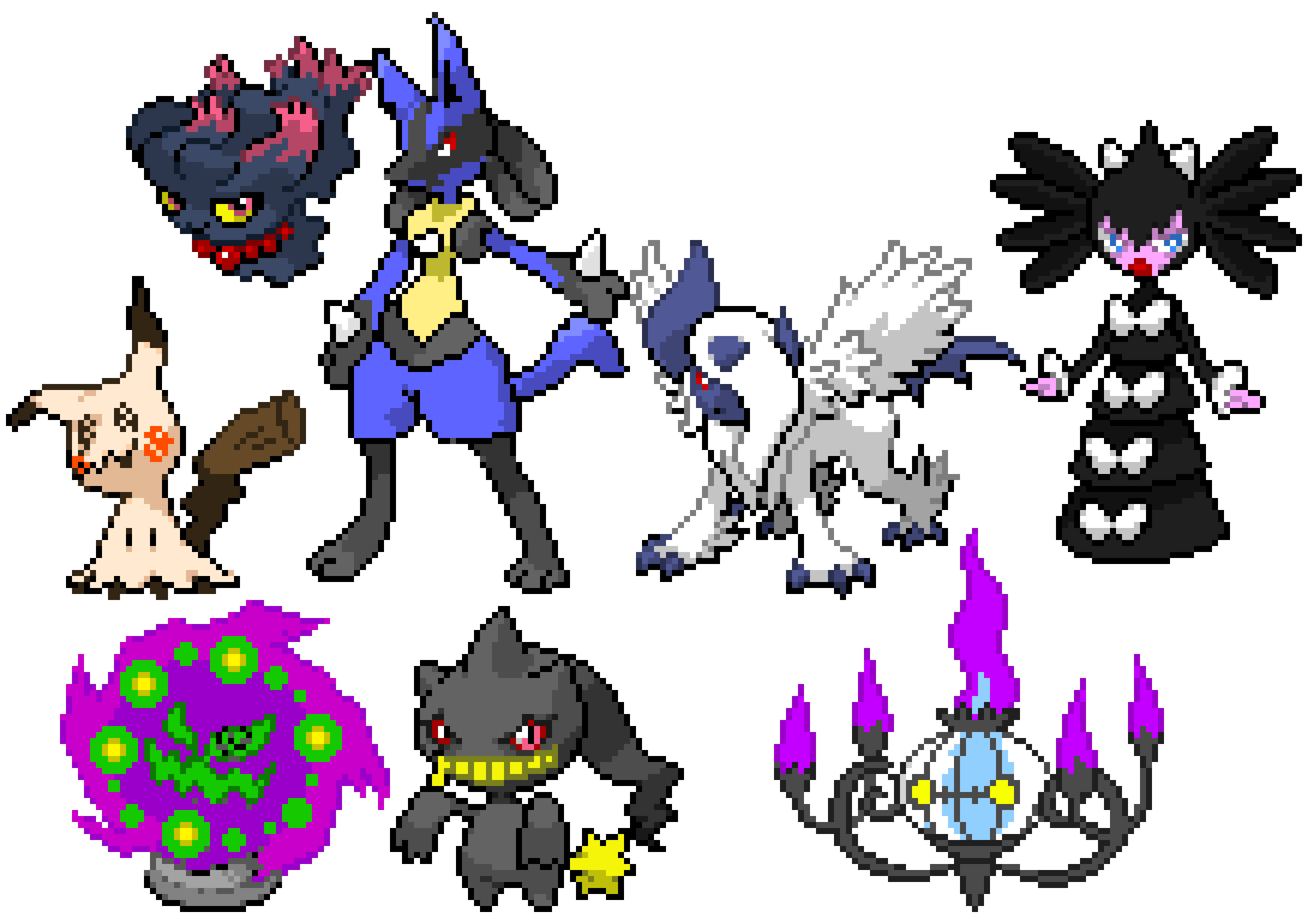 [9664c4] (NOT DONE) Mysterious Shadow Changers - The Darkened Wolf (Heat Rash) & FGD (TGW)