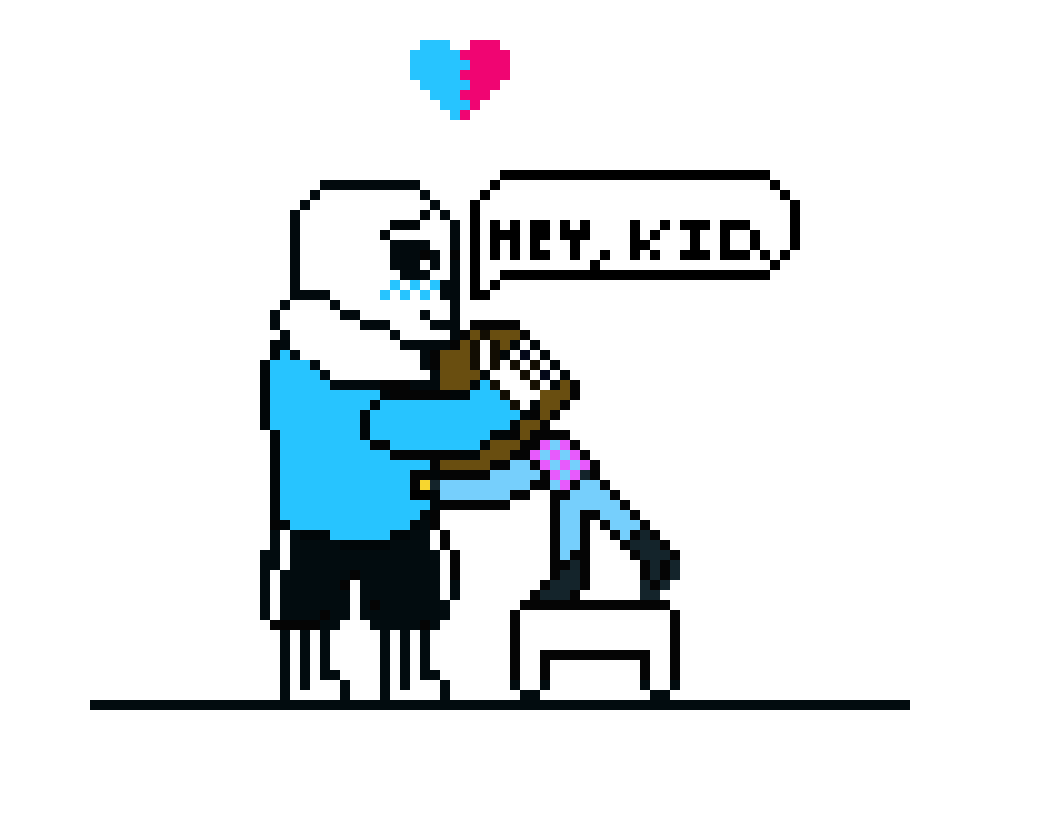 [9664c4] Sans and Frisk