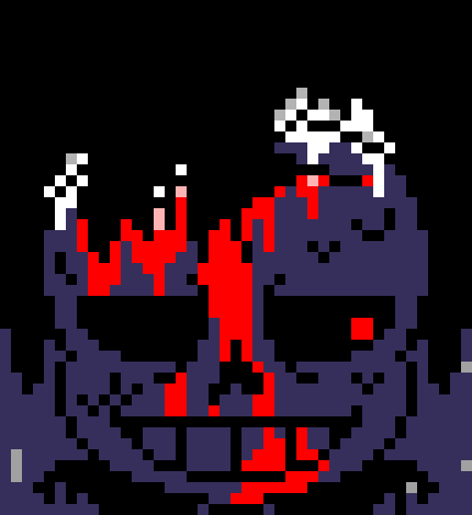 [7ce906] Surprised to see somebody actually here.. *(Nobody seemed to be around.) (literally) -HorrorTale Sans
