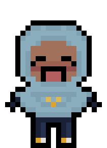 [1455b3] danganronpa pixel sprite base falling_acorn