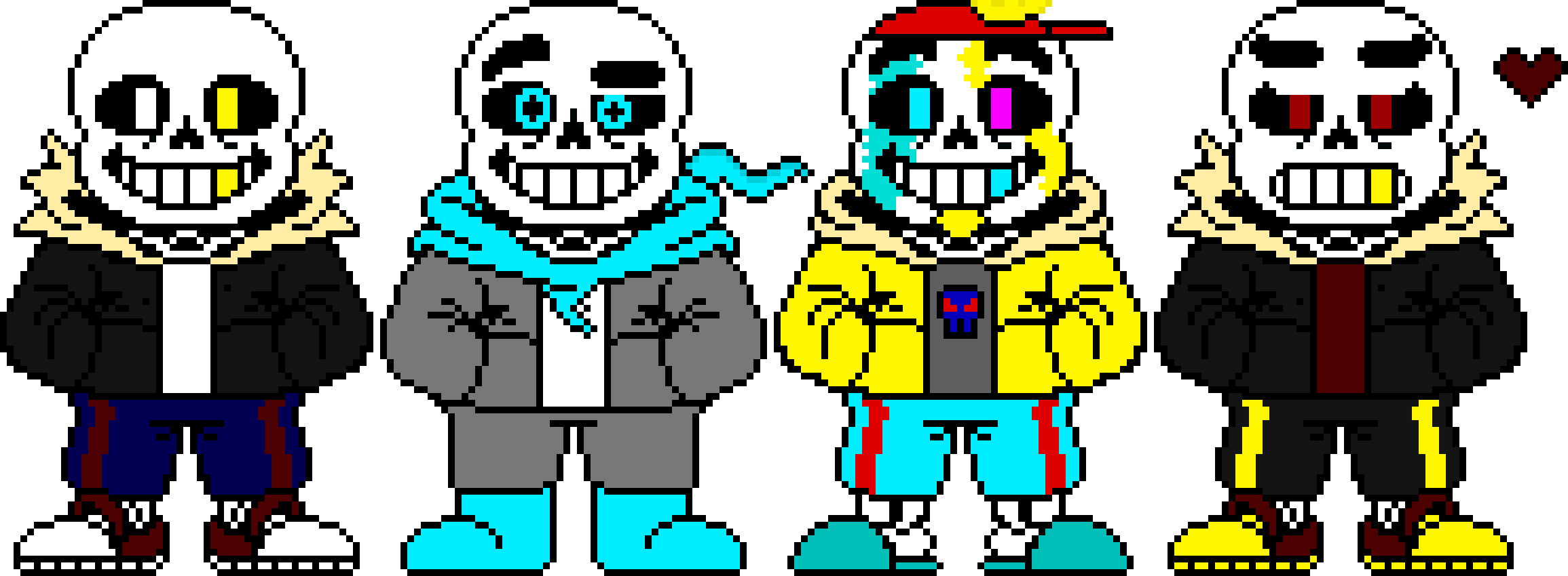 [9664c4] My Sans (+UnderSwap Sans My ver. PartyTale Sans, & UnderFell Sans) (KamuiSenketsu)