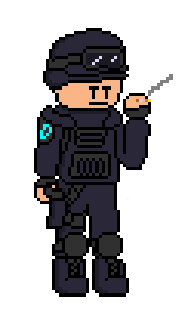 [4fbda4] jerry...thinks smoking is cool,kinda likes his job and has high security at his job so he can do more then some others... loves to kill... contains things good-Evan 