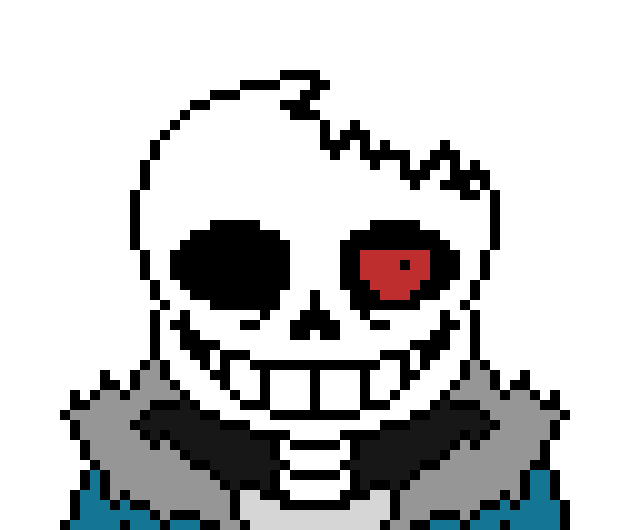 [7ce906] Welp, I guess I'm staying here for a bit. -Horrortale Sans