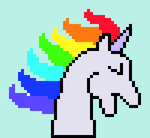 [9664c4] Rainbow Unicorn !!!