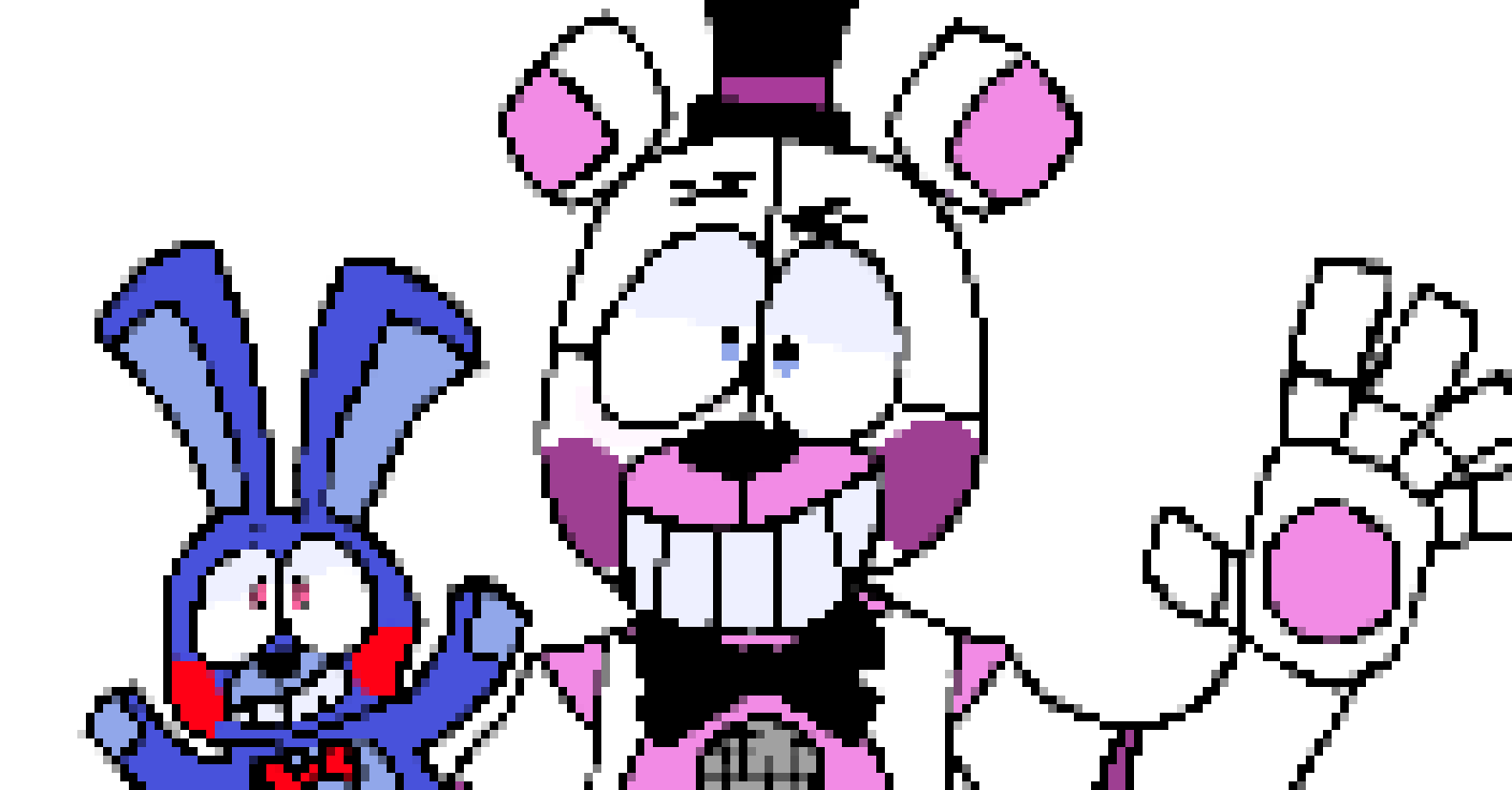 [b9de0d] saying "fluff you" sounds cute to me i dunno why. - withered bonnie