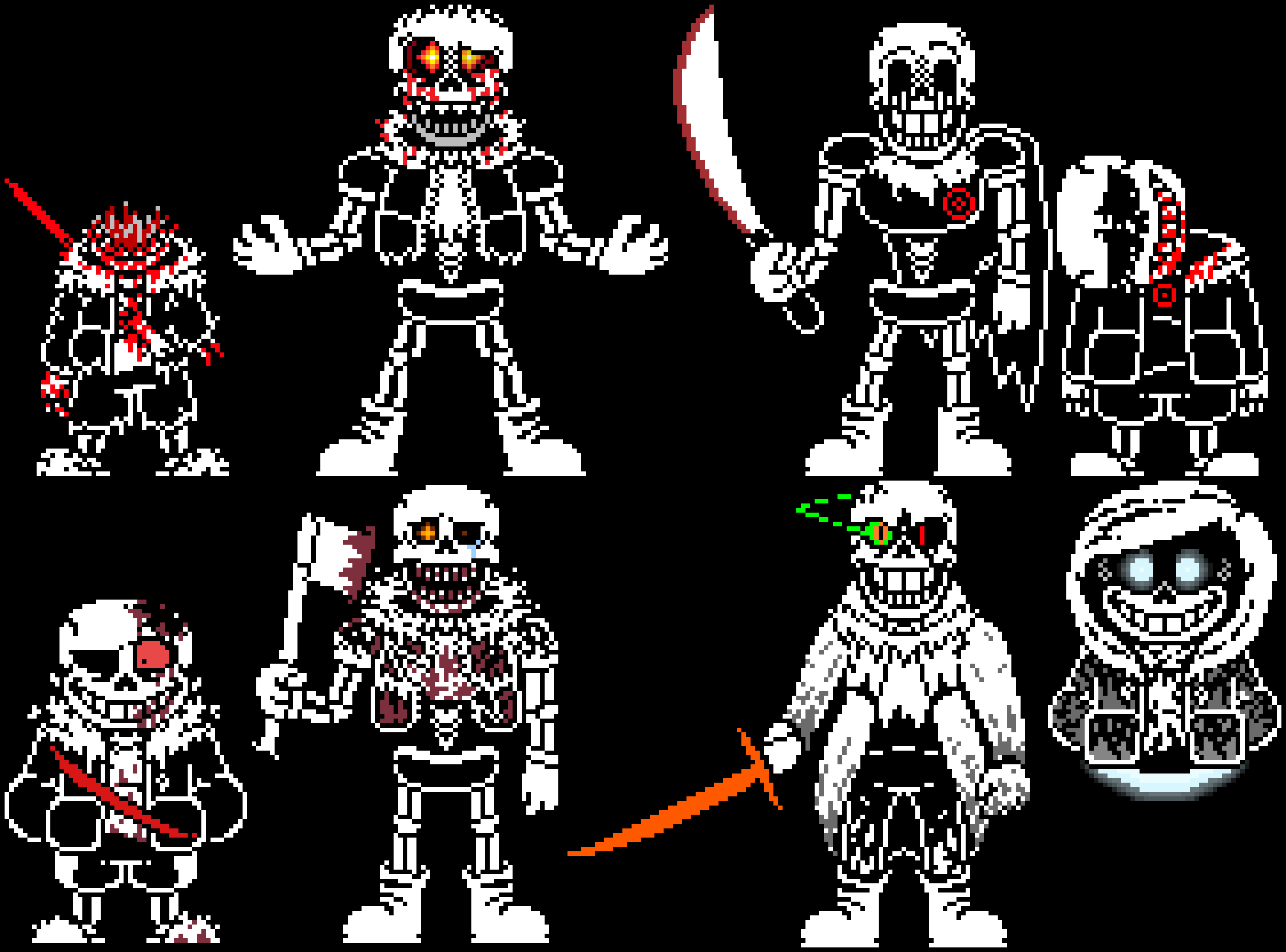 [583245] "The Great Murder Quartet + their Sans'es | Fucking, finally... -Terrie