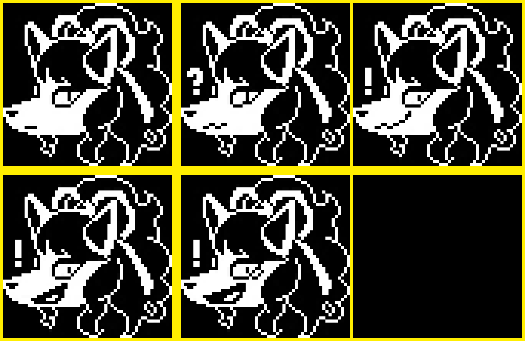 [160483] Ceroba FaceSprites Lineup2