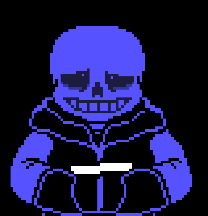 [55e4e5] -teleports to where fallen and link is, and gets hit on the head by a whipped cream bottle- Ouch.. -Negatale Sans