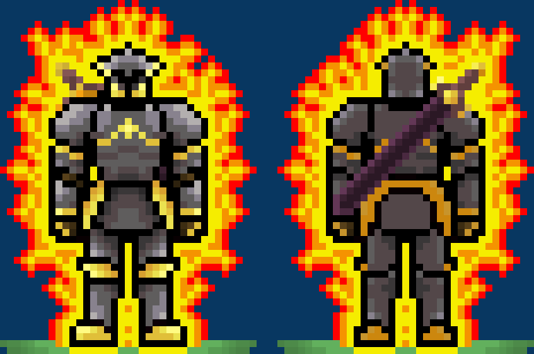 [ce1963] also i slightly changed the look of the foward facing sprite (i used the new attack sprite as ref)
