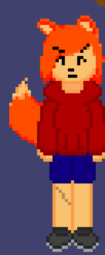 [d8d976] Hit me instead -Foxlya