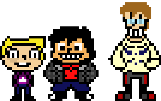 [9664c4] Seamus & Friends as Undertale Characters