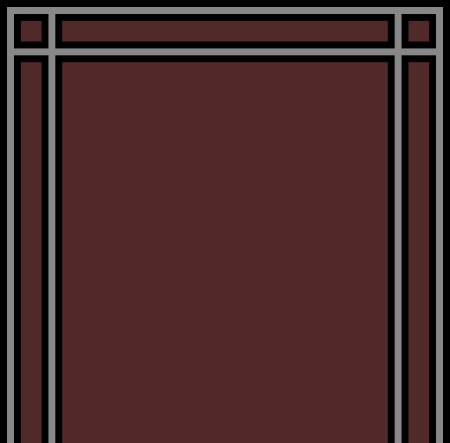 [9664c4] Board Tiles - Corner Wall Tile