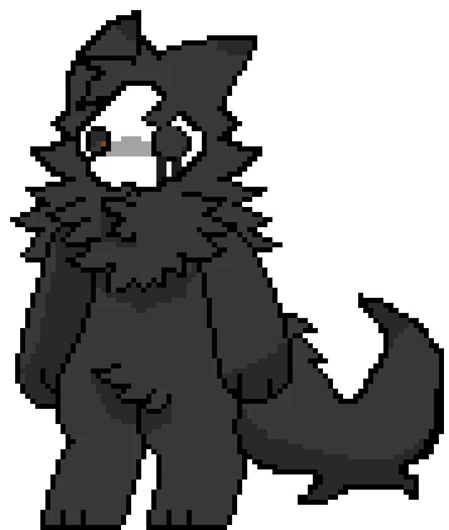 [2211ff] (Changed  special edition OC)Evan The Dark Latex Wolf! (Broken Mask {and face} )