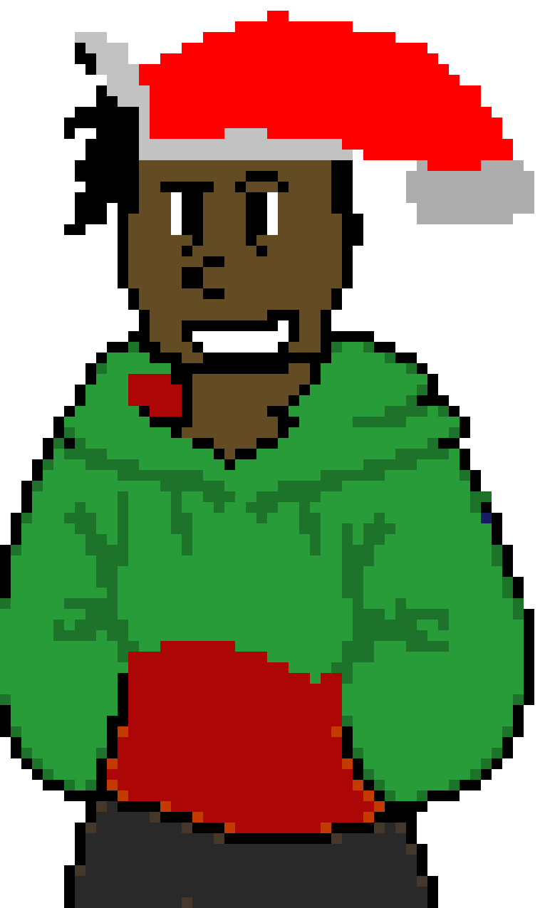 [9c2a90] Deon Christmas Sprite! (Chrimsis hat)