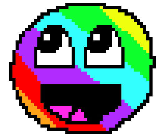 [9664c4] Rainbow Epic Face 5