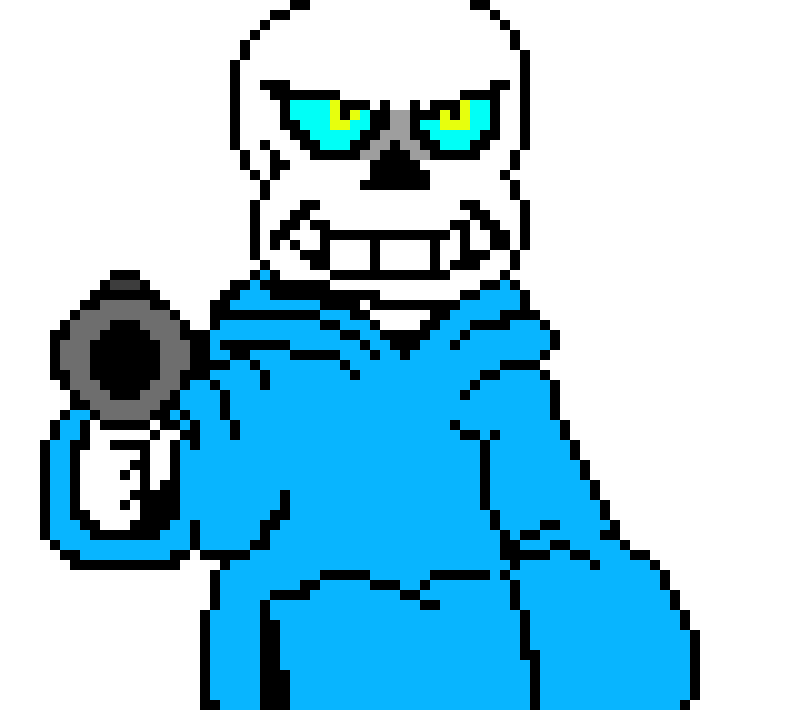 [a82578] *teleports really fast around chara shooting at them in all directions while summoning bone zones under chara*