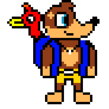 [fc6325] kazooie: no thanks stripe face! banjo: kazooie! be nicer!