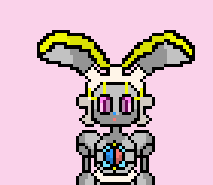 [d8d976] Blip... *It sits down in the flowers, relaxed*