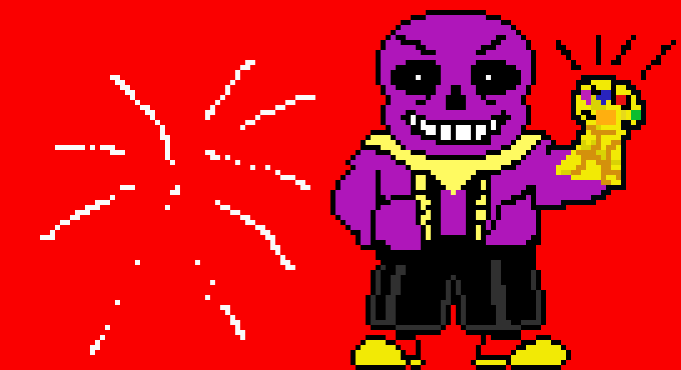 [296d58] Thanos Sans explodes!!!!!!!!!!