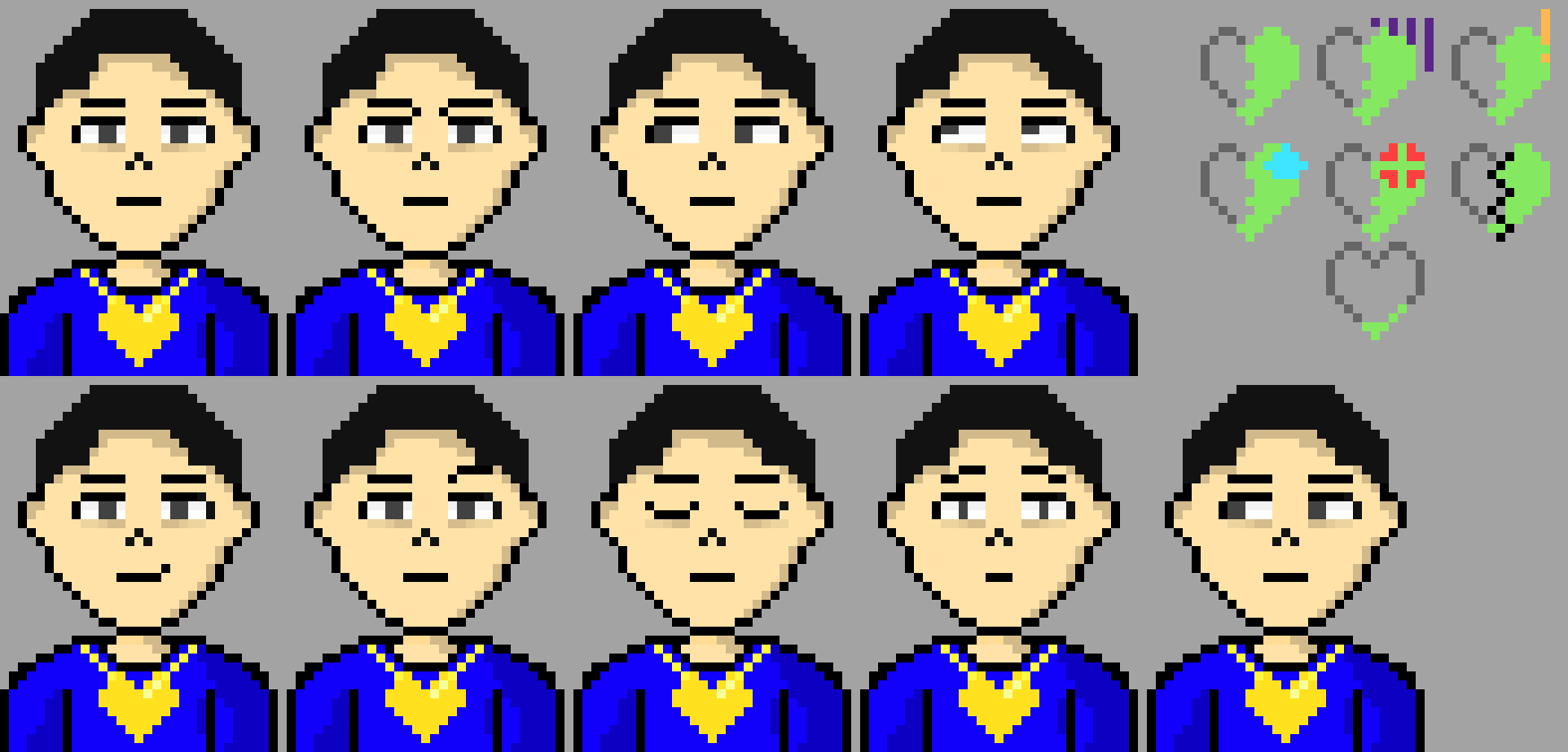 [f455be] (Chris, but with a blue shirt. Why? I dunno. -T) (Yes, I know I missed some, the zoom on the school computer is wonky, so I can't see them.)