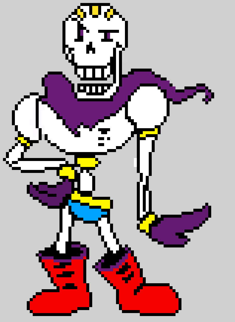 [a8cb67] Undertale Papyrus sprite