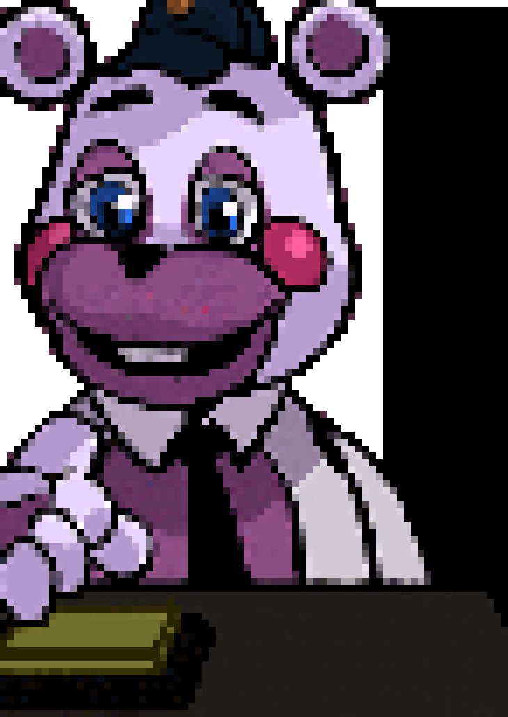 [1375db] *pushes a button and skid and pump fall into a hole*