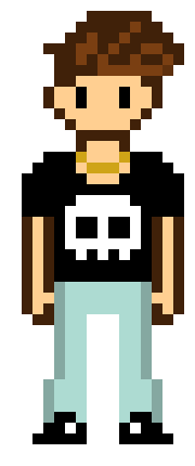 [1cbfac] Jai Undertale outlined