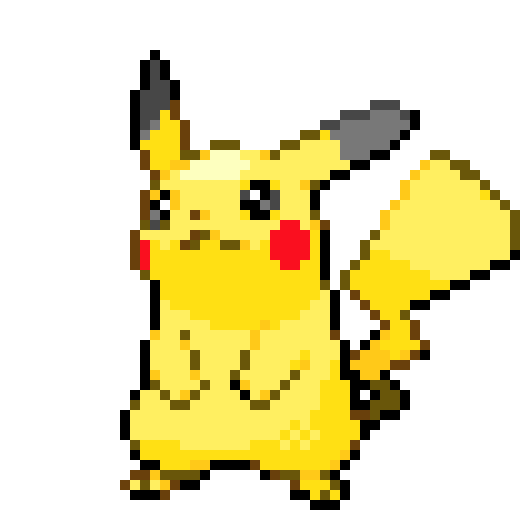 [dfd8b9] Here, have a pikachu sprite creepy smirk guy - Fresh!Ink