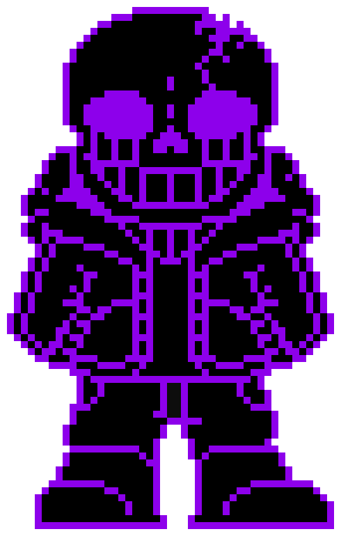 [be2951] dark sans-(teleports everyone out including dream)