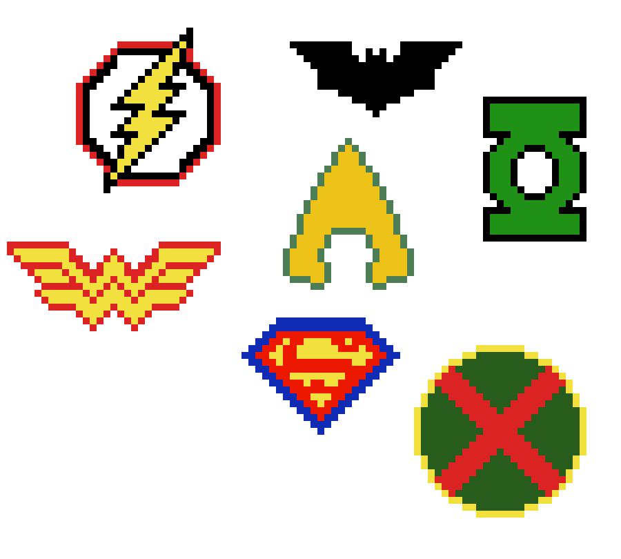 [9664c4] Justice League Logos