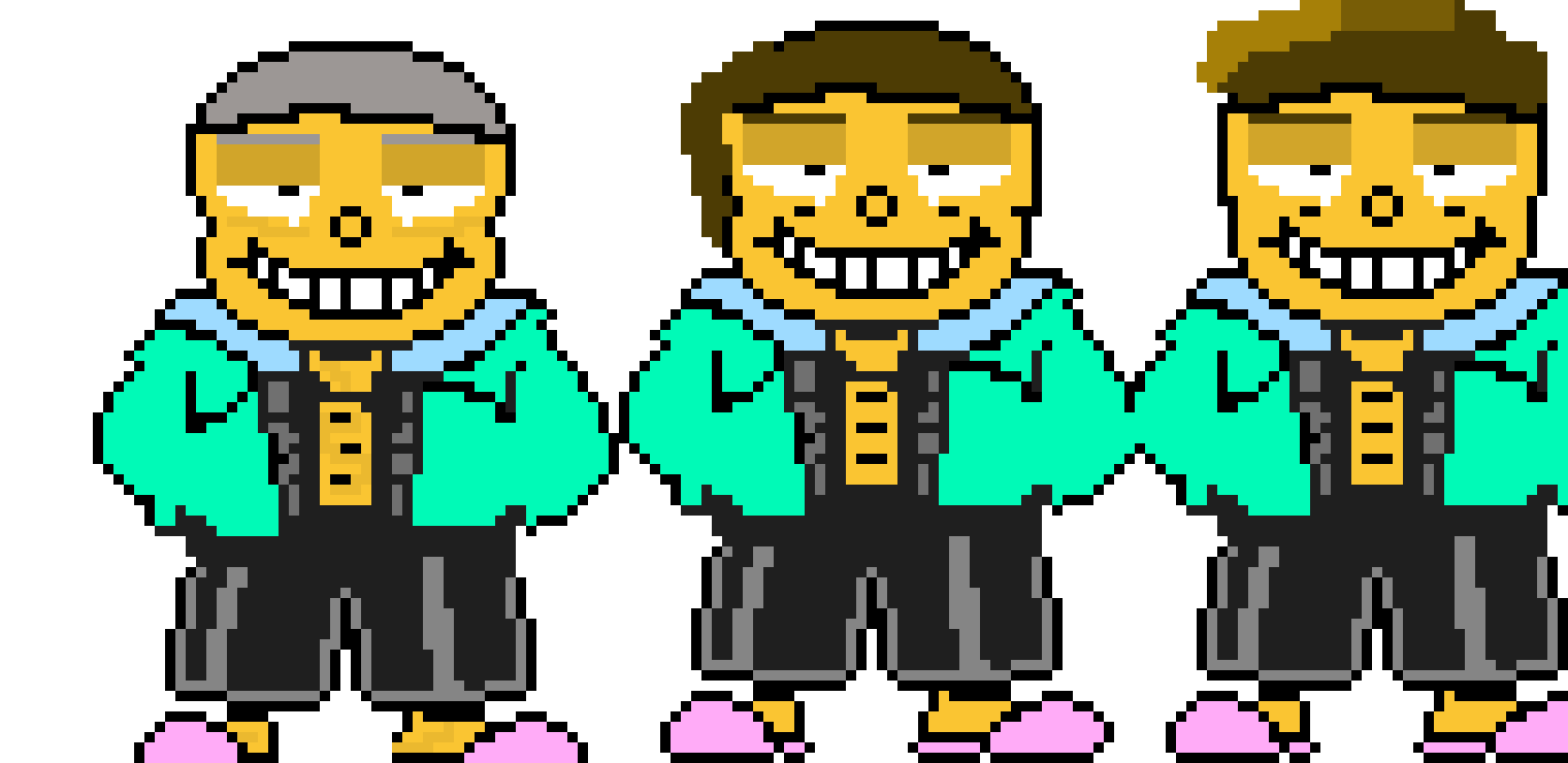 [4fcb32] Sans as a human