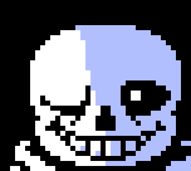 [a82578] *Catches Papyrus's skull and puts it back on his neck* "Nice try.."