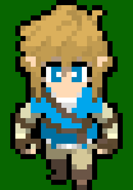 [c8376b] -he looks at him, and shakes his head no- -Link (cleetus)