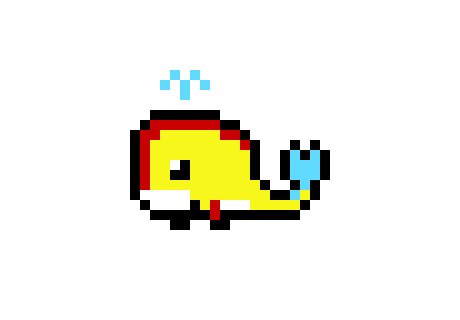 [e3be5b] Pixel Whale