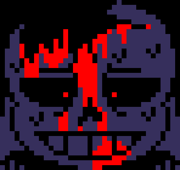 [7ce906] *(Even more stressed.) O-Oh god... -HorrorTale Sans