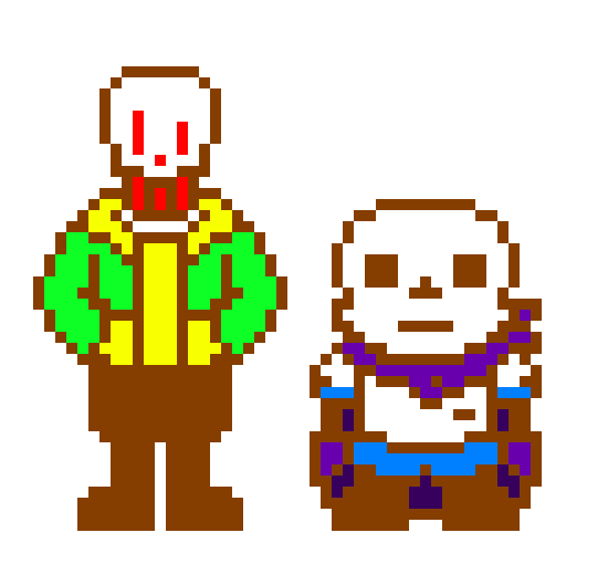 [b60944] if blueberry was frisk and orange was chara